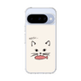 スリムプロテクションケース［ 食いしん坊なねこ - White ］