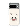 スリムプロテクションケース［ 食いしん坊なねこ - White ］
