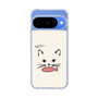 スリムプロテクションケース［ 食いしん坊なねこ - White ］
