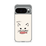 スリムプロテクションケース［ 食いしん坊なねこ - White ］