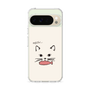 スリムプロテクションケース［ 食いしん坊なねこ - White ］