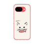 スリムプロテクションケース［ 食いしん坊なねこ - White ］