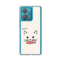 スリムプロテクションケース［ 食いしん坊なねこ - White ］