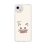 スリムプロテクションケース［ 食いしん坊なねこ - White ］