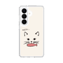 スリムプロテクションケース［ 食いしん坊なねこ - White ］