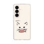 スリムプロテクションケース［ 食いしん坊なねこ - White ］