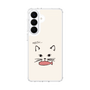 スリムプロテクションケース［ 食いしん坊なねこ - White ］