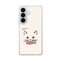 スリムプロテクションケース［ 食いしん坊なねこ - White ］