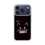スリムプロテクションケース［ 食いしん坊なねこ - Black ］