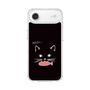 スリムプロテクションケース［ 食いしん坊なねこ - Black ］