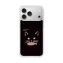 スリムプロテクションケース［ 食いしん坊なねこ - Black ］