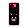 スリムプロテクションケース［ 食いしん坊なねこ - Black ］