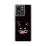 スリムプロテクションケース［ 食いしん坊なねこ - Black ］