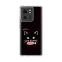 スリムプロテクションケース［ 食いしん坊なねこ - Black ］