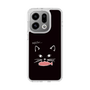 スリムプロテクションケース［ 食いしん坊なねこ - Black ］