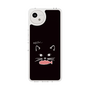 スリムプロテクションケース［ 食いしん坊なねこ - Black ］