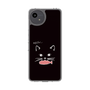 スリムプロテクションケース［ 食いしん坊なねこ - Black ］