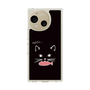 スリムプロテクションケース［ 食いしん坊なねこ - Black ］