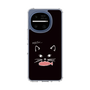 スリムプロテクションケース［ 食いしん坊なねこ - Black ］
