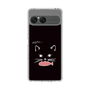 スリムプロテクションケース［ 食いしん坊なねこ - Black ］