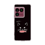 スリムプロテクションケース［ 食いしん坊なねこ - Black ］
