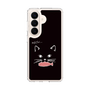 スリムプロテクションケース［ 食いしん坊なねこ - Black ］