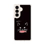 スリムプロテクションケース［ 食いしん坊なねこ - Black ］