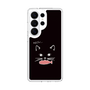 スリムプロテクションケース［ 食いしん坊なねこ - Black ］