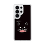 スリムプロテクションケース［ 食いしん坊なねこ - Black ］