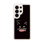 スリムプロテクションケース［ 食いしん坊なねこ - Black ］