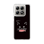スリムプロテクションケース［ 食いしん坊なねこ - Black ］