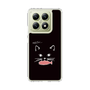 スリムプロテクションケース［ 食いしん坊なねこ - Black ］