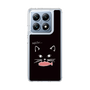 スリムプロテクションケース［ 食いしん坊なねこ - Black ］