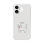 スリムプロテクションケース［ 蝶ネクタイねこ - White ］