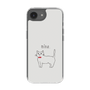 スリムプロテクションケース［ 蝶ネクタイねこ - White ］
