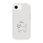 スリムプロテクションケース［ 蝶ネクタイねこ - White ］