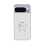 スリムプロテクションケース［ 蝶ネクタイねこ - White ］