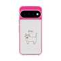 スリムプロテクションケース［ 蝶ネクタイねこ - White ］