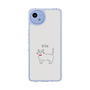 スリムプロテクションケース［ 蝶ネクタイねこ - White ］