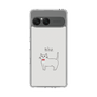スリムプロテクションケース［ 蝶ネクタイねこ - White ］