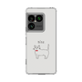 スリムプロテクションケース［ 蝶ネクタイねこ - White ］