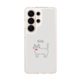スリムプロテクションケース［ 蝶ネクタイねこ - White ］