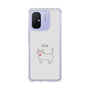 スリムプロテクションケース［ 蝶ネクタイねこ - White ］