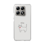 スリムプロテクションケース［ 蝶ネクタイねこ - White ］