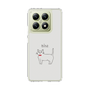 スリムプロテクションケース［ 蝶ネクタイねこ - White ］