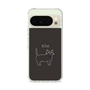スリムプロテクションケース［ 蝶ネクタイねこ - Black ］