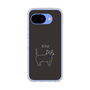 スリムプロテクションケース［ 蝶ネクタイねこ - Black ］