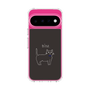 スリムプロテクションケース［ 蝶ネクタイねこ - Black ］