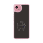 スリムプロテクションケース［ 蝶ネクタイねこ - Black ］