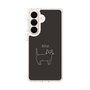 スリムプロテクションケース［ 蝶ネクタイねこ - Black ］